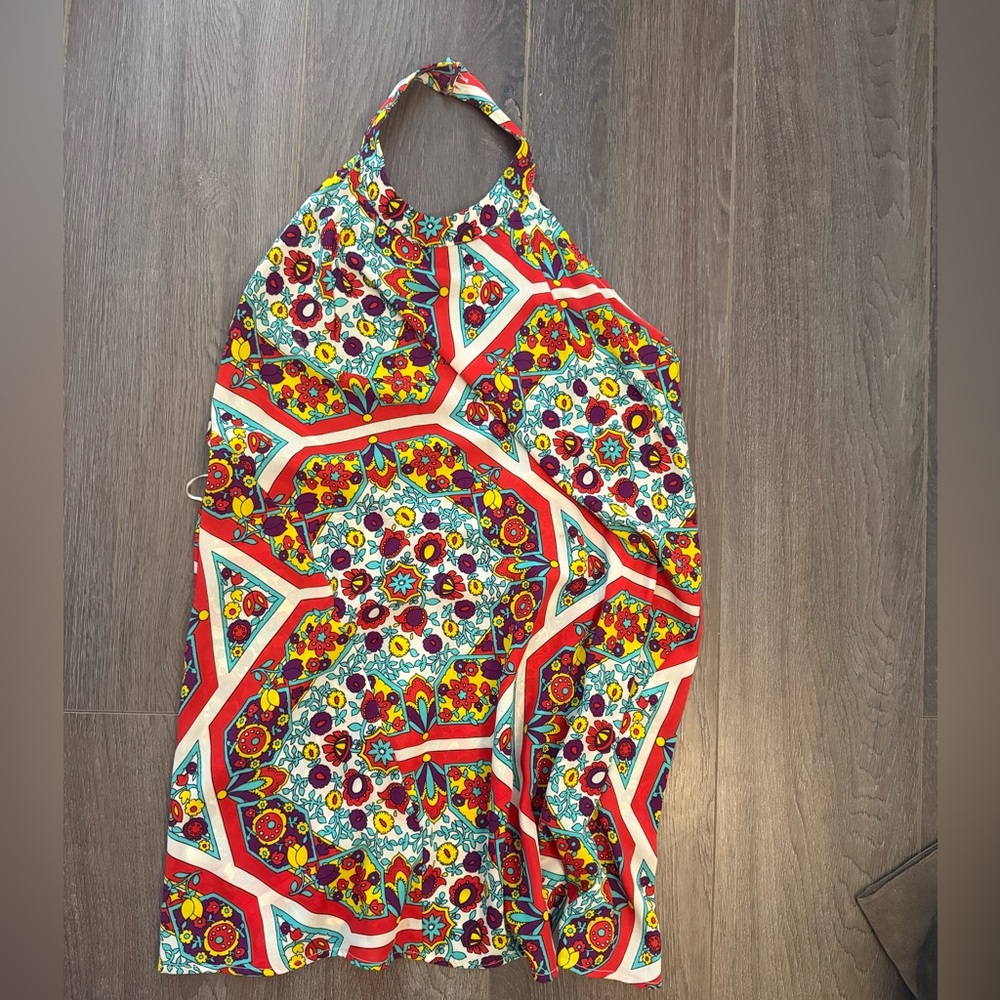 Open Back Halter Dress